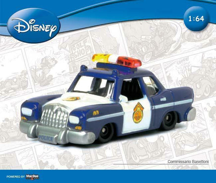 Modellino Auto Disney Commissario Basettoni Topolino 1/64