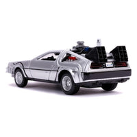 Modellino Delorean Back to the Future 2 Scala 1/32 Diecast Time Machine