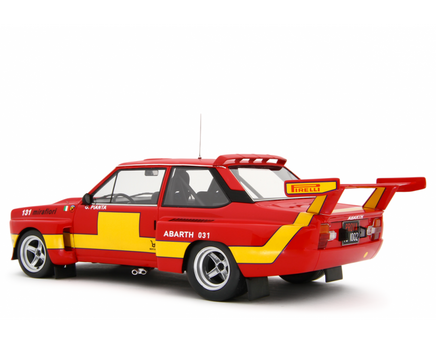 Modellino Fiat Abarth 031 Bertone Giro d'Italia 1975 Ver. Presentazione 1/18
