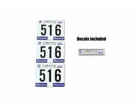 Modellino Fiat Abarth 031 Bertone Giro d'Italia 1975 Ver. Presentazione 1/18
