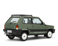 Modellino Fiat Panda 4x4 Sisley 1/18 Verde Laudaracing