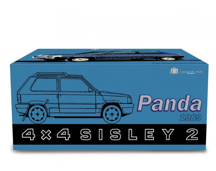 Modellino Fiat Panda 4x4 Sisley 1/18 Verde Laudaracing