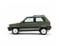 Modellino Fiat Panda 4x4 Sisley 1/18 Verde Laudaracing