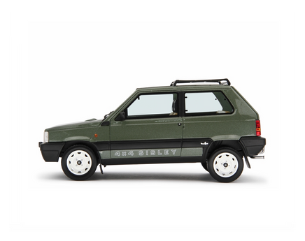 Modellino Fiat Panda 4x4 Sisley 1/18 Verde Laudaracing