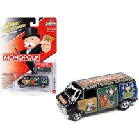 Modellino Dodge Van Casino Monopoly 1976 1/64 Bonus Edition