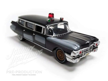 Modellino Diecast Cadillac Black Ghostbusters Pre-Ecto 1/64