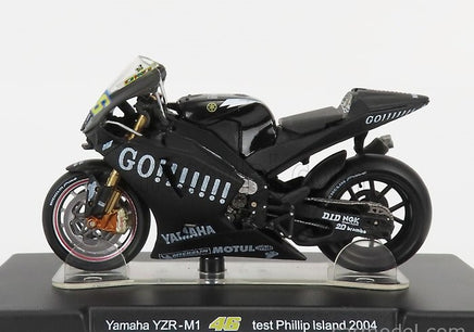 Modellino Moto 2004 Yamaha YZR-M1 Phillip Island Valentino Rossi Collection 1/18