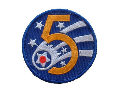 Patch toppa Squadrone Quinta Air Force US Air Force USAF Seconda Guerra Mondiale