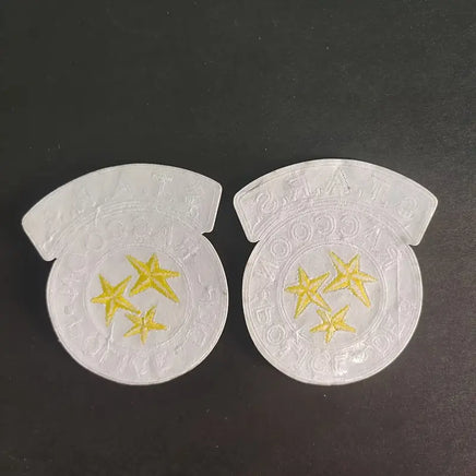 Patch Toppa Resident Evil Stars Raccoon Police Department termoadesiva Nera
