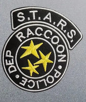 Patch Toppa Resident Evil Stars Raccoon Police Department termoadesiva Nera
