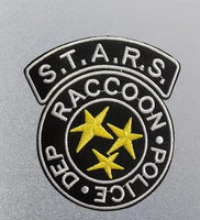 Patch Toppa Resident Evil Stars Raccoon Police Department termoadesiva Nera
