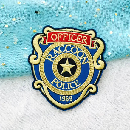 Patch Toppa Resident Evil Stars Officer Raccoon Police Department termoadesiva