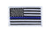 Patch Toppa Bandiera USA Thin Blue Line Police