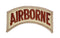 Patch scritta Airborne U.S. Army Desert Storm