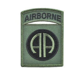 Patch Toppa 82ª Divisione Aviotrasportata Airborne Verde US Army