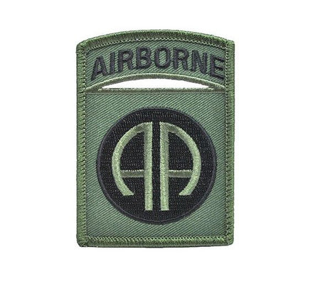 Patch Toppa 82ª Divisione Aviotrasportata Airborne Verde US Army