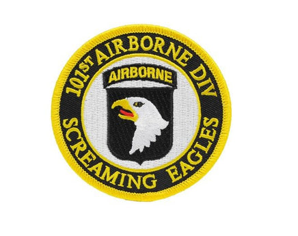 Patch Toppa 101° Divisione Paracadutisti Airborne Aquila US Army rotonda