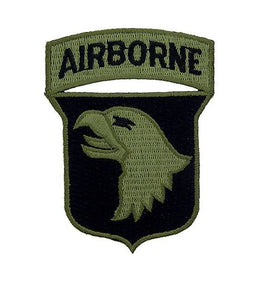 Patch Toppa 101° Divisione Paracadutisti Airborne Aquila Verde US Army