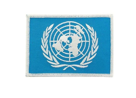 Patch bandiera Nazioni Unite ONU termoadesiva