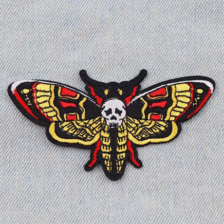 Patch Toppa Falena Sfinge Testa di Morto termoadesiva

