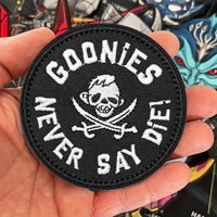 Patch Toppa The Goonies Never Say Die Velcrata