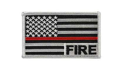 Patch Toppa Bandiera USA Thin Red Line Vigili del Fuoco Fire Department
