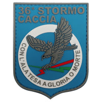 Patch Gommata 36° Stormo Caccia Aeronautica Militare Velcrata