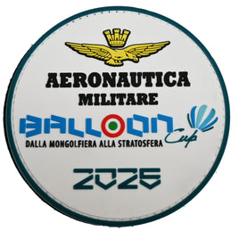 Patch Gommata 2º Edizione Mongolfiere Ballon Cup Aeronautica Militare Velcrata