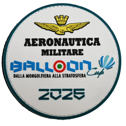 Patch Gommata 2º Edizione Mongolfiere Ballon Cup Aeronautica Militare Velcrata