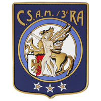 Patch Gommata Comando Scuole 3ª Regione Aerea  Aeronautica Militare Velcrata