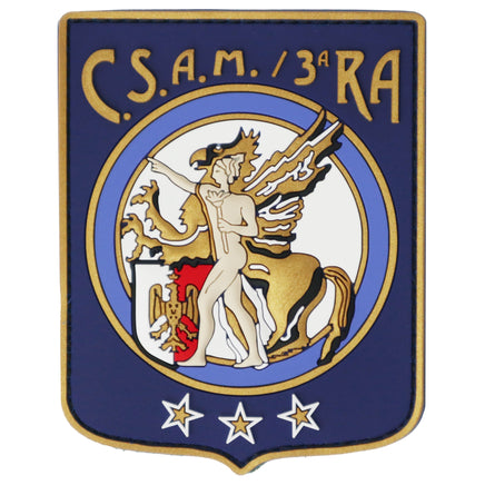 Patch Gommata Comando Scuole 3ª Regione Aerea  Aeronautica Militare Velcrata