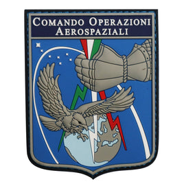Patch Gommata Comando Operazioni Aerospaziali Aeronautica Militare Velcrata
