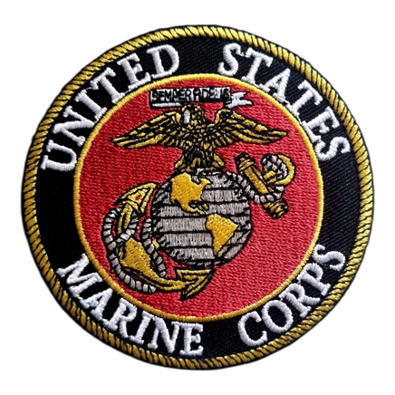 Patch Toppa Logo Marines USMC Semper Fidelis U.S. Army