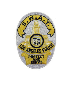 Patch Toppa Los angeles Police Swat Teste di Cuoio LAPD