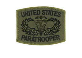 Patch Toppa Paracadutista Jump Wings 101° Divisione Airborne verde US Army