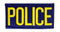 Patch toppa scritta Police Polizia Americana