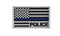 Patch Toppa Bandiera USA Thin Blue Line Police