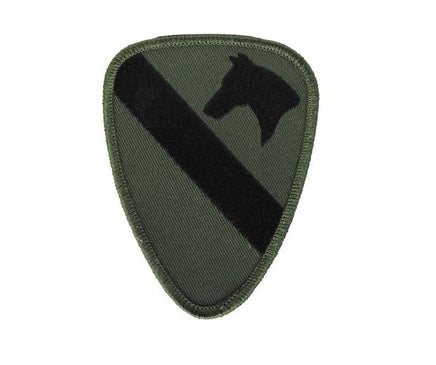 Patch 1° Divisione Cavalleria US Army Verde