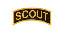 Patch Toppa Scritta Scout Ranger US Army