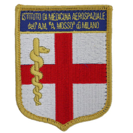 Patch Istituto Medicina Aerospaziale Milano Mosso Aeronautica Militare Velcrata