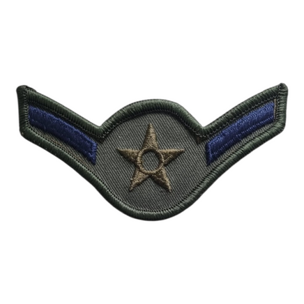 Patch Toppa Gradi Galloni Airman US Air Force Bassa Visibilità