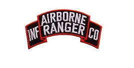 Patch Toppa Scritta 101° Divisione Paracadutisti Airborne Ranger US Army