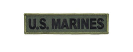 Patch Toppa Scritta US Marines Verde USMC
