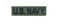Patch Toppa Scritta US Navy Marina Militare Verde