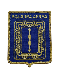 Patch Comando Squadra Aerea Aeronautica Militare Velcrata Articolo Ufficiale