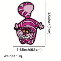 Patch Toppa Stregatto Gatto del Cheshire Alice nel Paese delle Meraviglie
