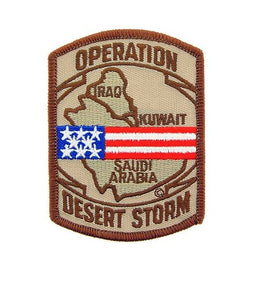 Patch Militare Originale Operation Desert Storm US Army Guerra del Golfo