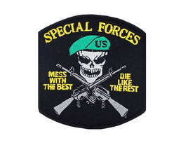 Patch Militare Special Forces Berretti Verdi Mess with the Best