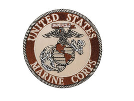 Patch Toppa Logo Marines USMC Semper Fidelis Desert Storm U.S. Army