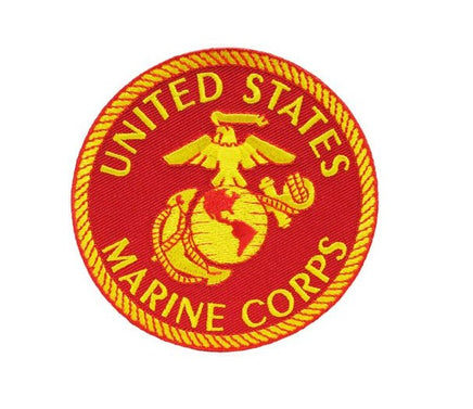 Patch Toppa Logo Marines USMC Semper Fidelis 7 cm U.S. Army